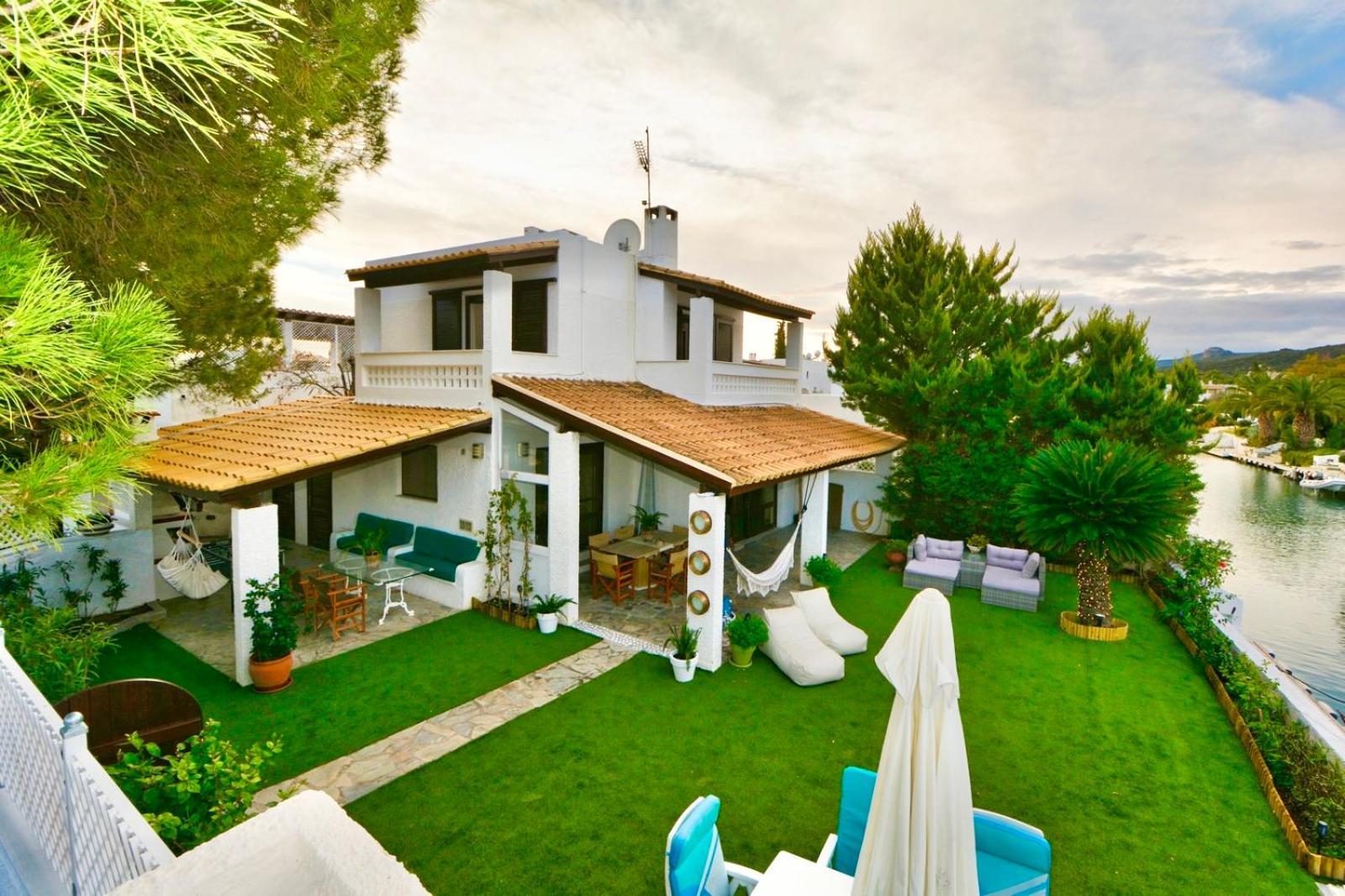 Villasonboard Dock Villa 3 Bed, 3 Bath, Canal, Greek Venice Porto Hydra Plépi Exteriér fotografie